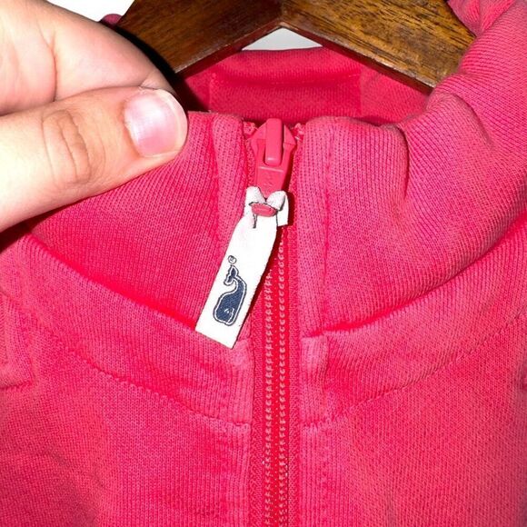 Pink Vineyard Vines Shepshirt 1/4 Zip Sweatshirt Size S - Picture 4 of 9